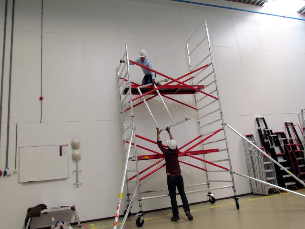 Werken op hoogte module 1-2-3: gebruiker, monteur en bevoegd persoon rolsteiger