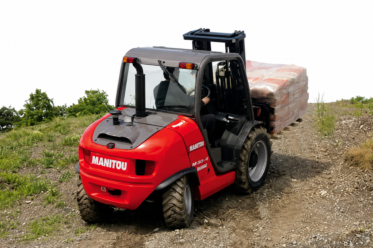Heftruck ruwterrein heftruck