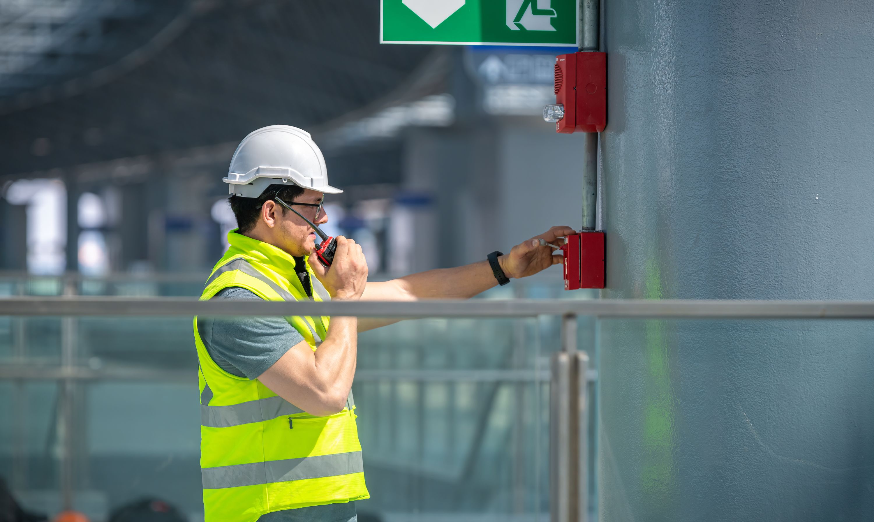 Brandbestrijding evacuatie