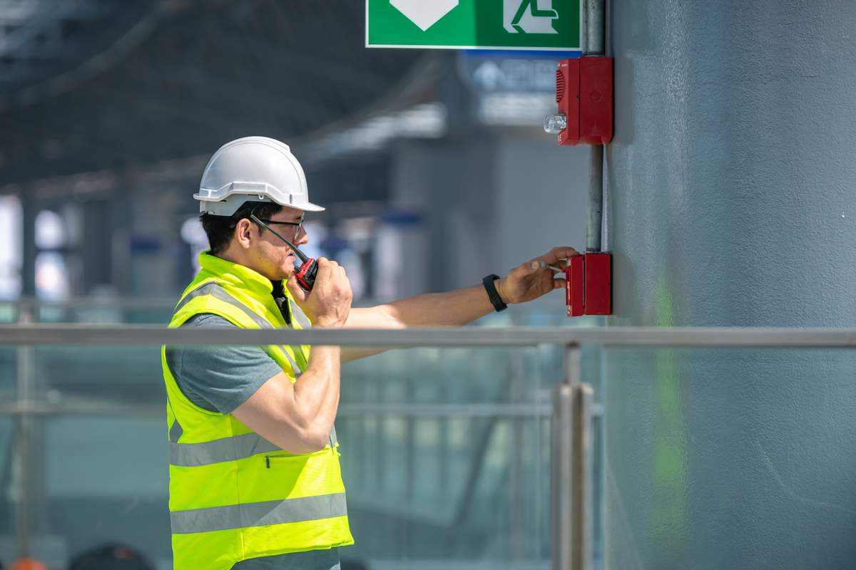 Brandbestrijding evacuatie