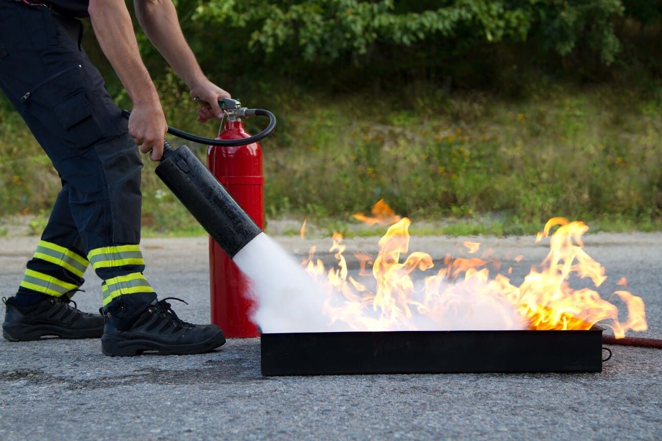 Brandbestrijdingsdienst brandwacht eerste interventieploeg