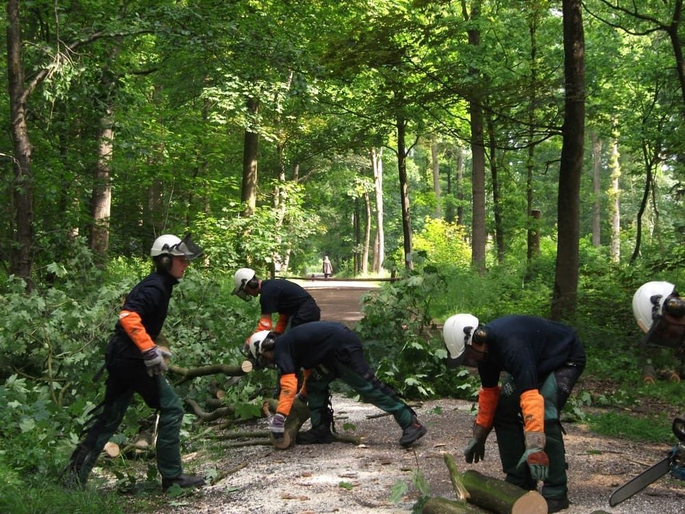 Kettingzaag voor brandweerdiensten